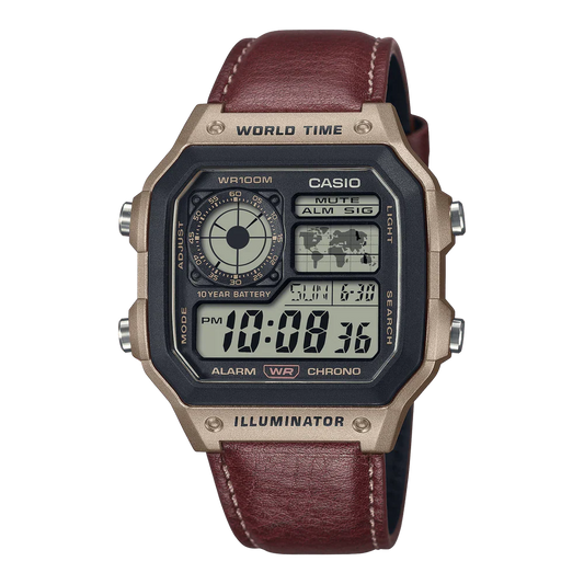 Aurevon x ILLUMINATOR DARK BROWN - J1235