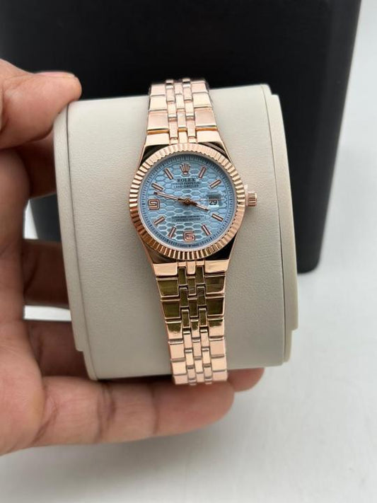 Rolx Women Land_Dweller Rosegold Sky-Blue
